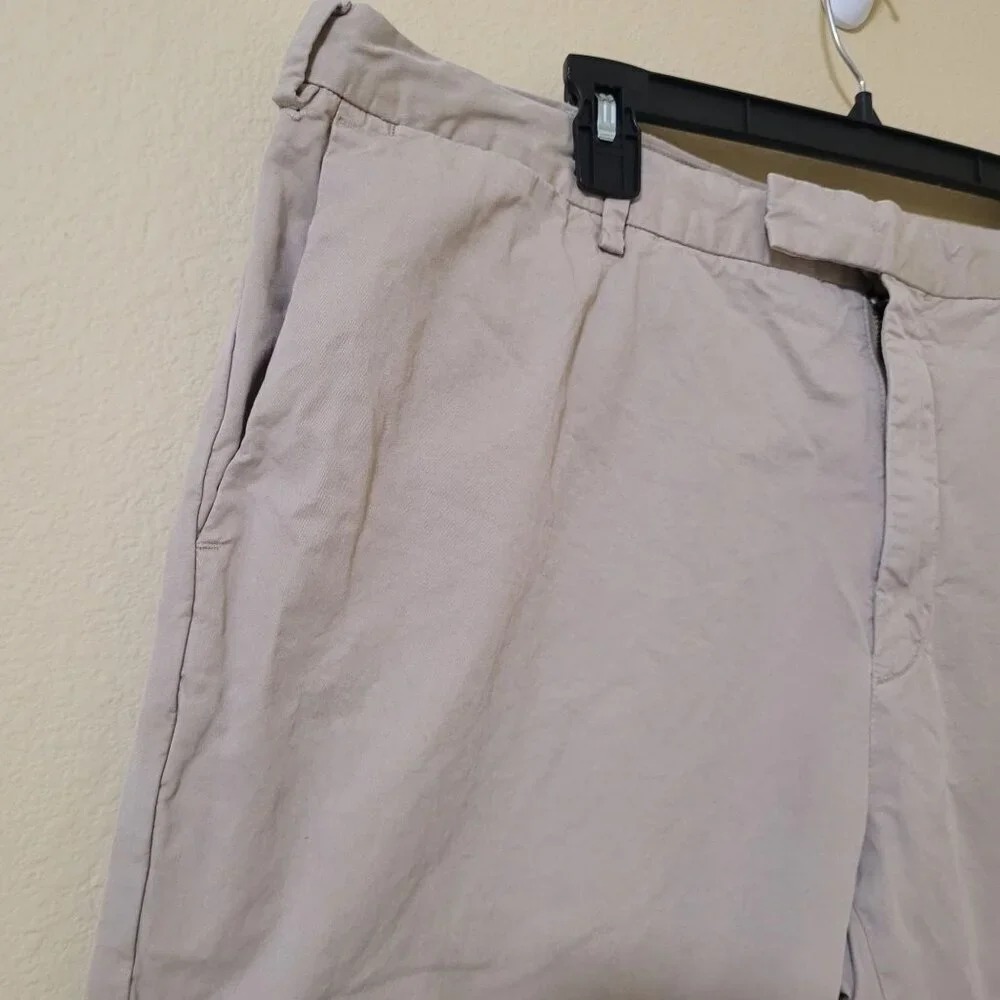 Polo By Ralph Lauren Mens Beige‎ Straight Fit Chinos Pants SZ 42/32 Cotton Blend